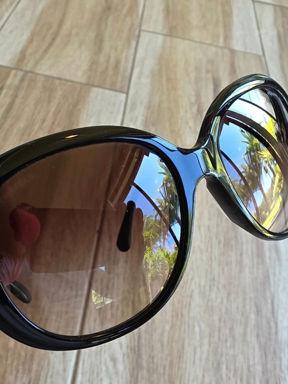 Chanel 2 tone Acetate Oversize Frame 5313 Sunglasses